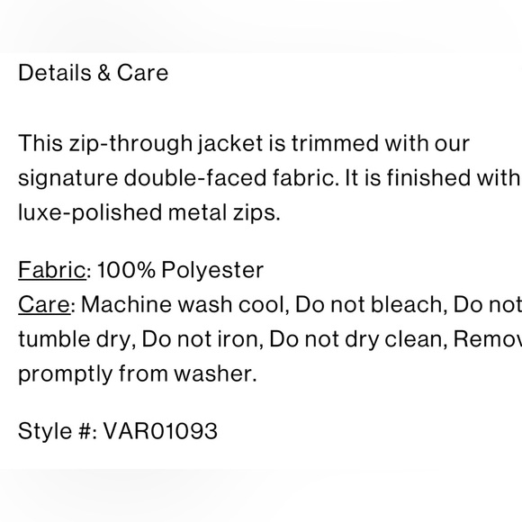 Varley Dylan Jacket Egret S - Picture 8 of 16